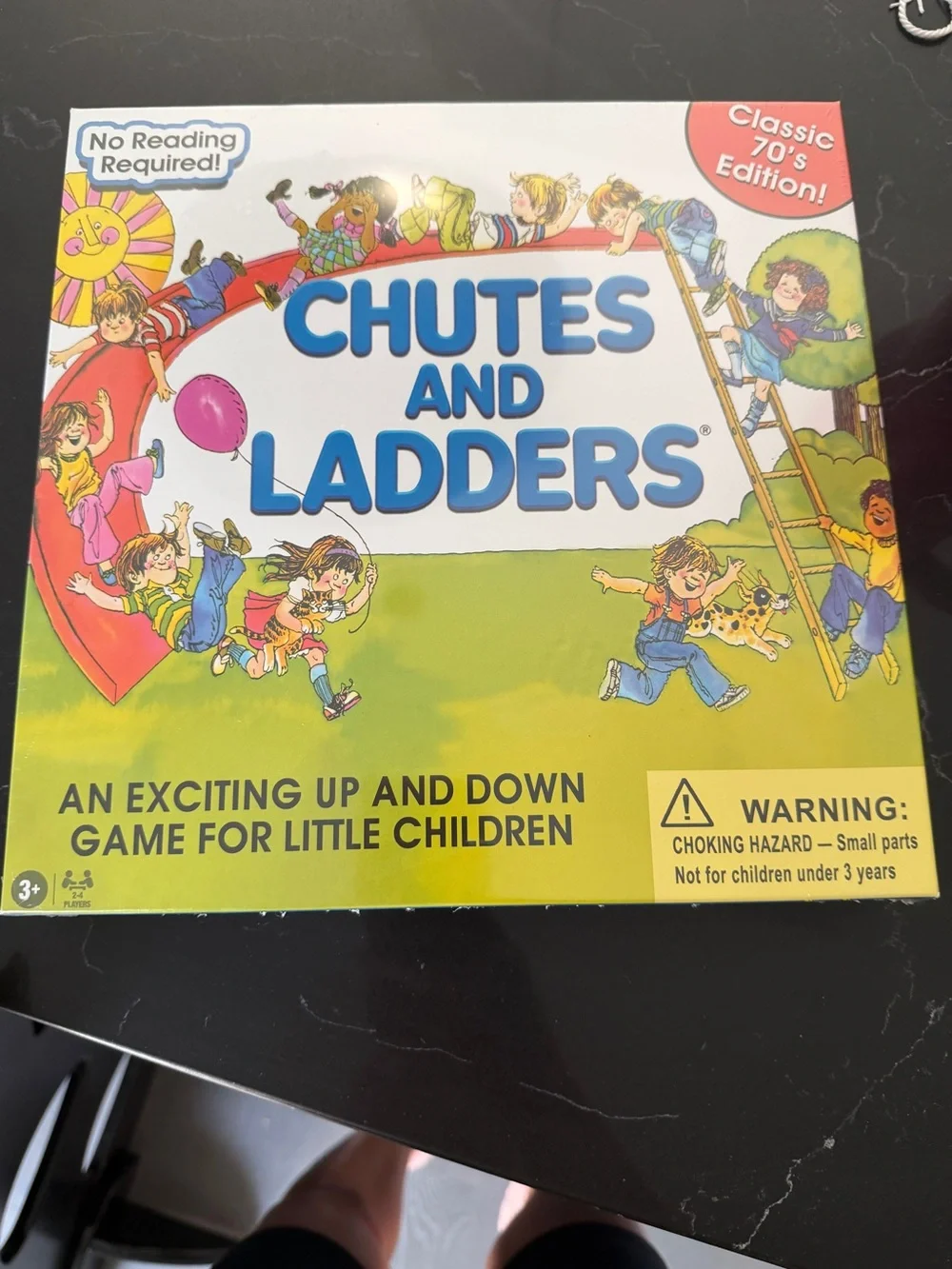 Hasbro Chutes and Ladders classic 70s edition brand new never opened